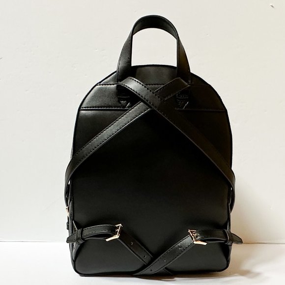 Michael Kors Jaycee Medium Zip Pocket Leather Backpack Black main image 8